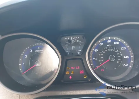 2013 Hyundai Elantra Gls from USA, damaged, VIN KMHDH4AE9DU664352